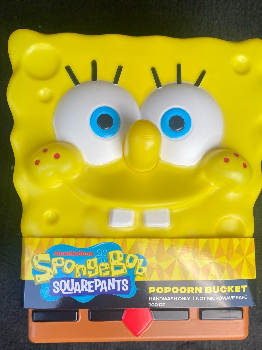 Nickelodeon SpongeBob SquarePants Yellow & Blue Popcorn Bucket